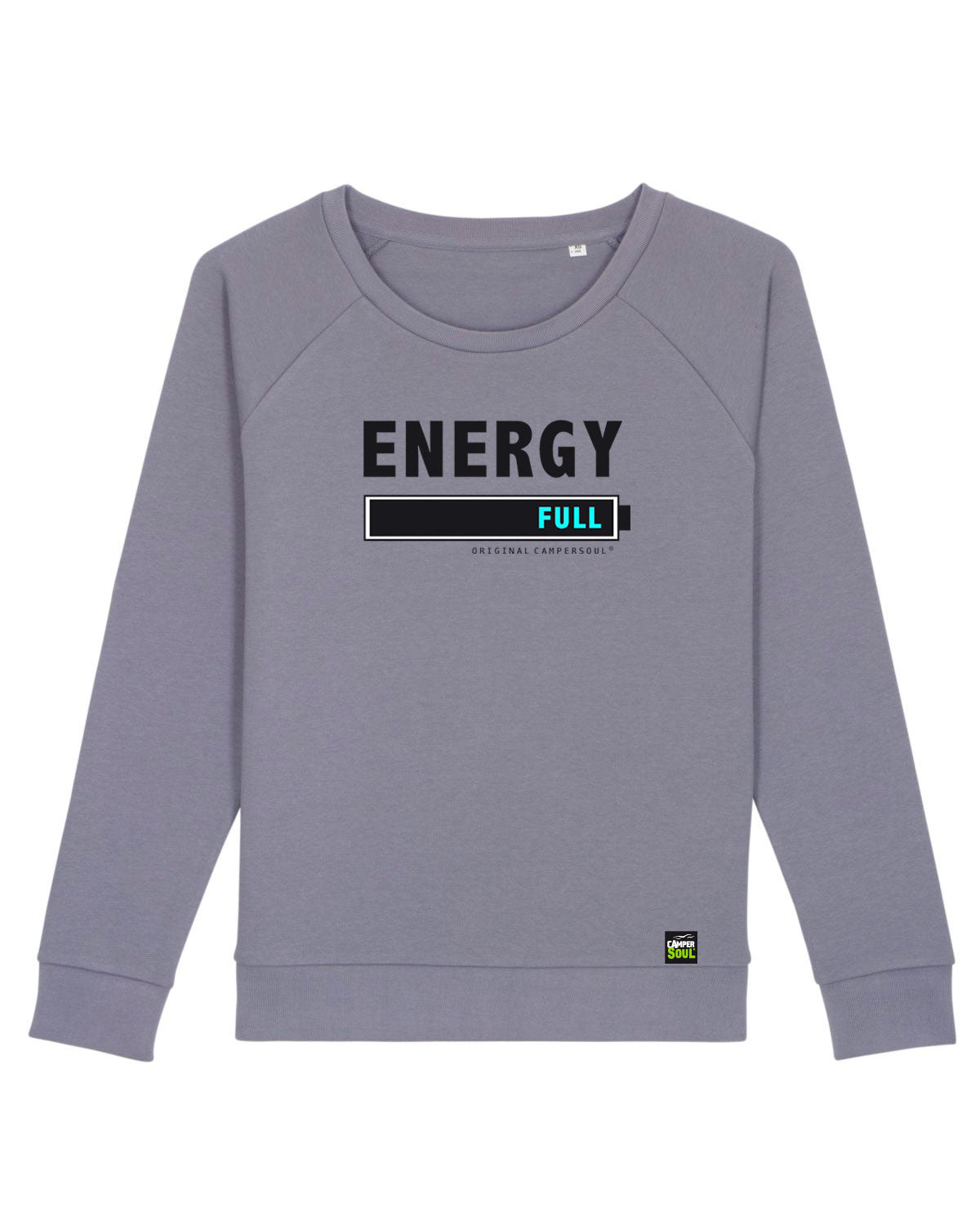 Cooles-Camping-Bio-Damen-Sweatshirt_Dazzler_Lava_Grey