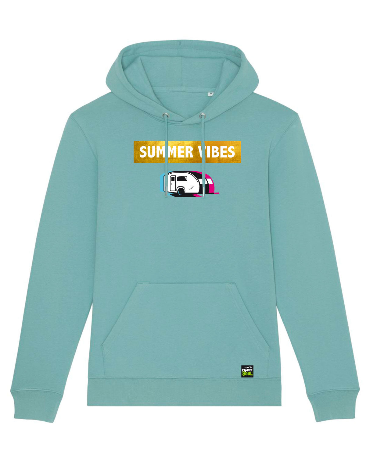 Camping-Bio-Herren-Hoodie-Cruiser_Teal-Monstera