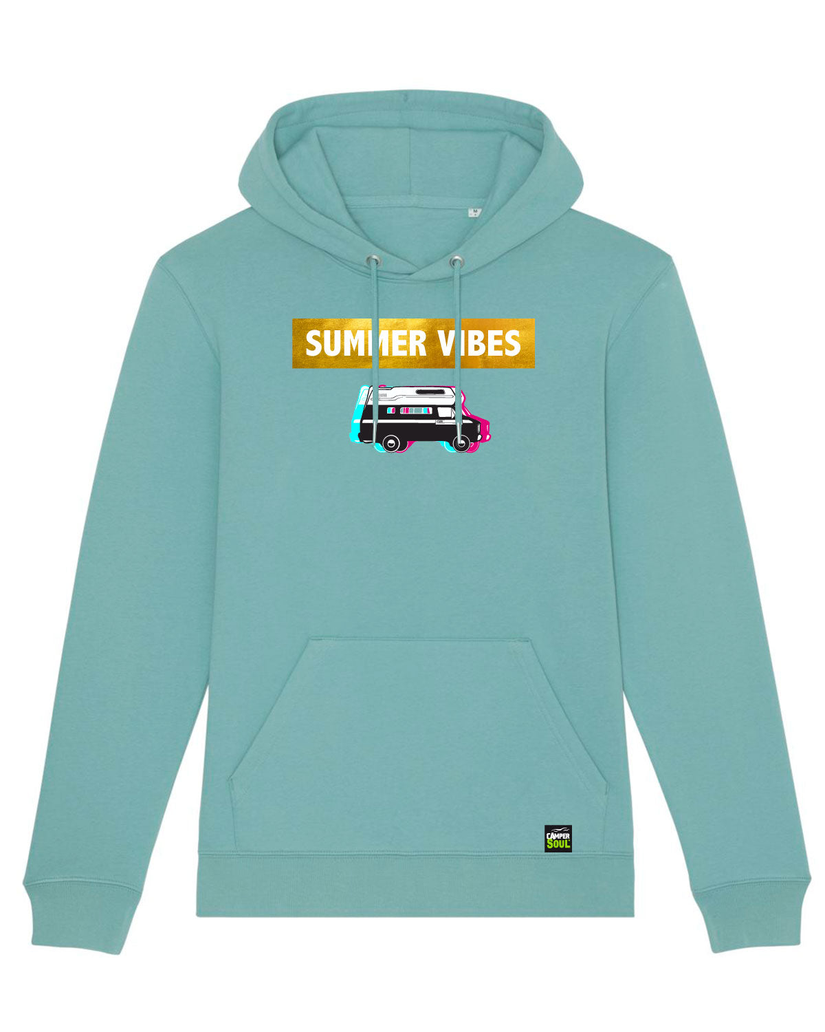 Camping-Bio-Herren-Hoodie-Cruiser_Teal-Monstera